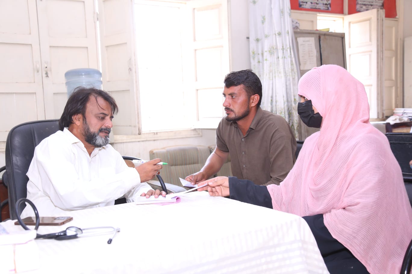 ERF volunteer and health outreach activity